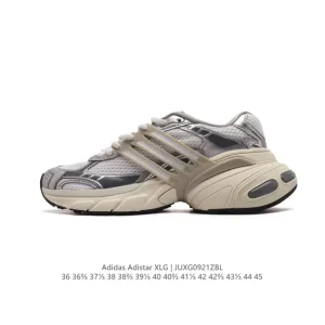 Adidas Adistar Xlg Classic Running Shoes with Mesh Upper and Thick Sole