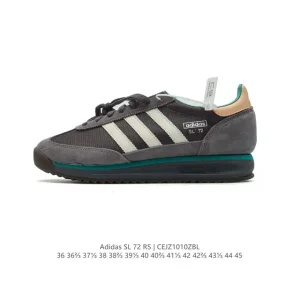 Adidas SL 72 Shoes Classic Retro Low-Top Sneakers with EVA Midsole