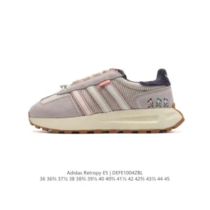 Adidas Retropy E5 Low Top Classic Sneakers with Boost Technology
