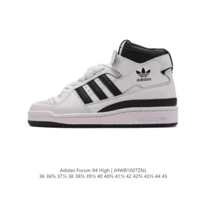Adidas Forum 84 High Top Sneakers with Velcro Straps Retro Basketball Style