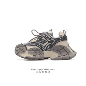 Balenciaga Paris Sneaker Thick Sole Women's Low Top Leather Shoes