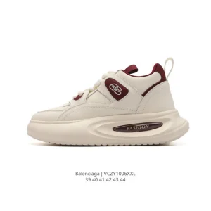 Balenciaga Men's Low-Top Lace-Up Sneakers with Air Cushion Sole