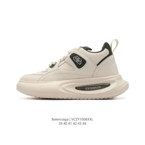 Balenciaga Paris Sneaker Low Top White Men's Air Cushion Platform Sneakers