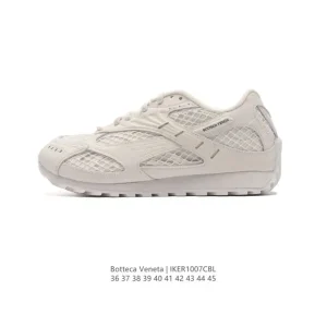 Bottega Veneta Orbit Winter Runner Leather Sneakers