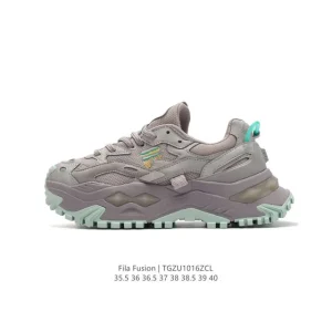 FILA Fusion Chunky Sole White Sneakers for Women