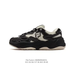 Fila Fusion Chunky Sole Women's Sneakers White Fashion Streetwear