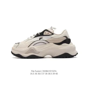 Fila Fusion Chunky Sole Women's Sneakers White Fashion Streetwear