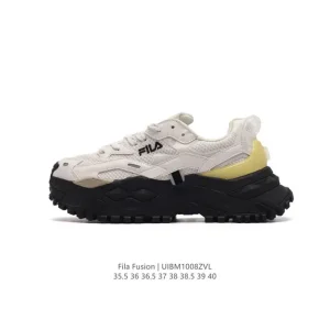 FILA Fusion Chunky Sneakers for Women - White Fashion Shoes