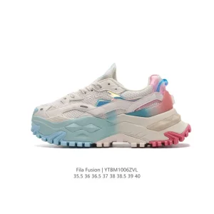 FILA Fusion Chunky Sole Women's Sneakers White Fashion Streetwear