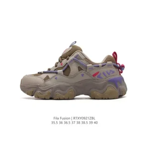 FILA Women's Cat Paw Retro Lifestyle Sneakers with Breathable Mesh