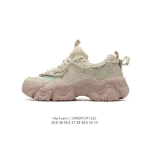 Fila Fusion Chunky Sneakers for Women - White Fashion Streetwear Shoes