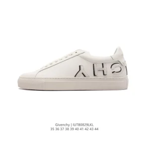 Givenchy Urban Street Leather Sneakers White Fashion Casual Shoes