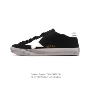 Golden Goose Deluxe Brand Sstar Vintage Dirty Leather Sneakers