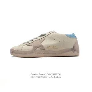 Golden Goose Sstar Vintage Dirty Leather Sneakers