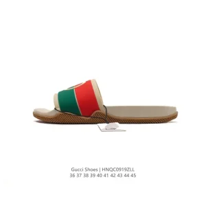 Gucci 24Ss Summer Trendy Slippers Sandals with 3D Print
