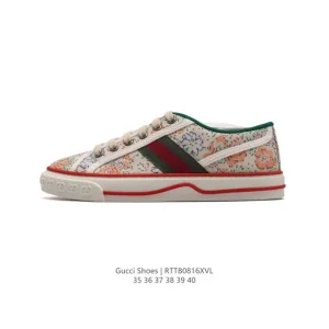 Gucci GG Canvas Sneaker Vintage Women's Shoes