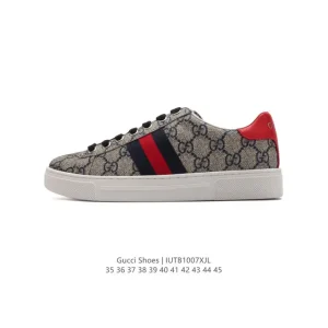 Gucci Ace Classic White Leather Sneakers for Men and Women
