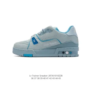 Louis Vuitton LV Trainer Sneaker Low Thick Sole Elevated Sports Shoes Men Women