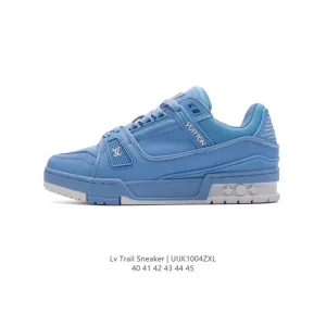 Louis Vuitton LV Trainer Sneaker Low Fashion Thick Sole Elevated Casual Shoes
