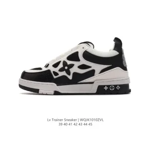 Louis Vuitton Trainer Sneaker Low Top Fashion Luxury Shoes