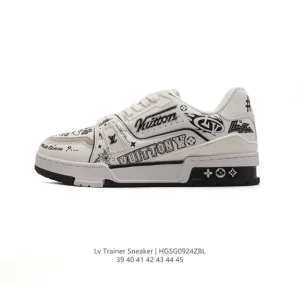 Louis Vuitton Trainer Sneaker Low Thick Sole Men Fashion Shoes
