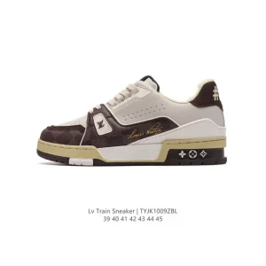 Louis Vuitton Trainer Sneaker Low Fashion Luxury Casual Shoes for Men