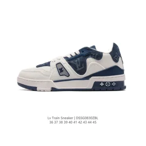 Louis Vuitton Trainer Sneaker Low Thick Sole Fashion Shoes