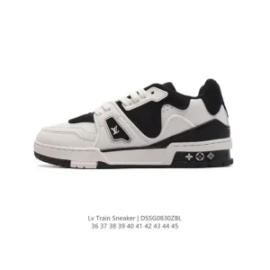 Louis Vuitton Trainer Sneaker Low Thick Sole Fashion Shoes