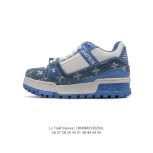 Louis Vuitton Trainer Sneaker Low Thick Sole Comfortable Fashion Shoes