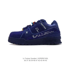 Louis Vuitton Trainer Low Full Crystal Fashion Sneaker