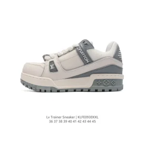 Louis Vuitton Trainer Sneaker Low Thick Sole Fashion Comfortable Shoes