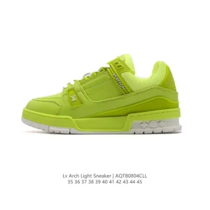 Louis Vuitton Trainer Sneaker Low Leather Basketball Shoe for Men and Women