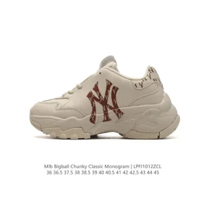 MLB Bigball Chunky A Vintage Retro Sneakers for Men and Women