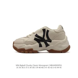MLB Bigball Chunky Dia Mono Vintage Retro Sneakers for Men and Women