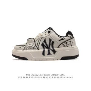 MLB Chunky Liner Basic Streetwear Sneakers for Men and Women
