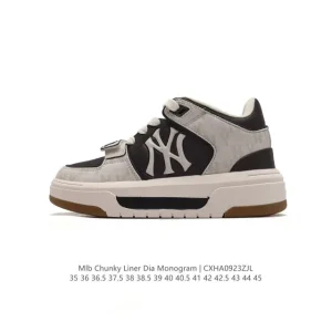 MLB Chunky Liner Mid Retro Street Sneakers for Youth