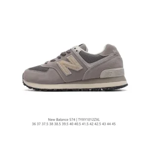 New Balance 574 Vintage Suede Leather Sneakers for Men and Women