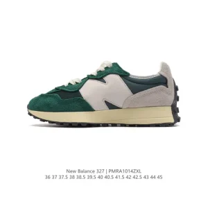 New Balance 327 Retro Vintage Suede Leather Running Shoes for Men and Women