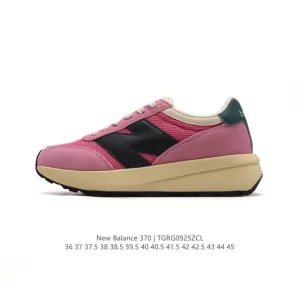 New Balance Nb370 Lightweight Breathable Leather Casual Shoes