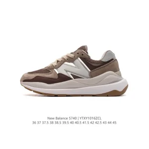New Balance 5740 Vintage Style Thick Sole Comfort Sneakers for Men and Women