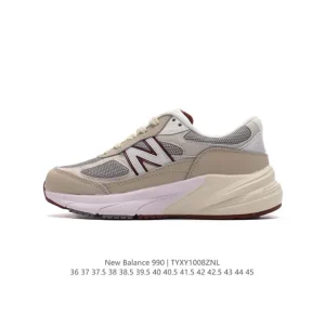 New Balance 990v6 Grey Suede Running Shoes Made in USA