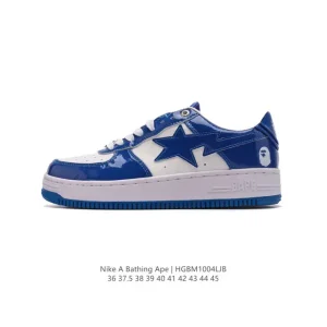 Bape x Nike Air Force 1 Sta Low Camo Sneakers for Men and Women