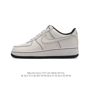 Nike Air Force 1 '07 Low DV1724 White Leather Casual Sneakers
