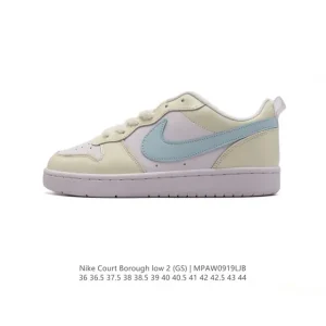 Nike Court Borough Low 2 Gs Low Top Casual Sneakers for Men and Women