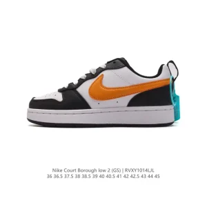 Nike Court Borough Low 2 Gs Low Top Casual Sneakers for Men and Women