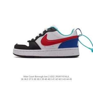 Nike Court Borough Low 2 Gs Little Air Force Casual Sneakers for Men and Women