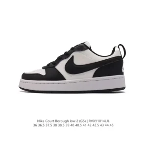 Nike Court Borough Low 2 Gs Low Top Casual Sneakers for Boys and Girls
