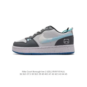 Nike Court Borough Low 2 Gs Low Top Casual Sneakers for Men and Women