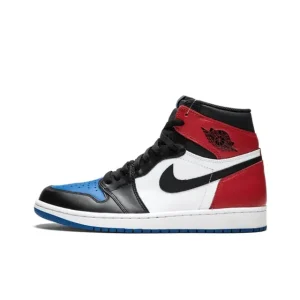 Jordan Retro High OG Black Toe Leather Basketball Shoes