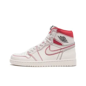 Jordan Air Retro High OG Leather Basketball Shoes Vintage Style